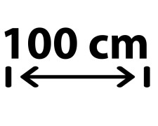 100 cm Breite