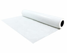 Tischdecke Tischtuch für innen & außen geeignet HPDE 75cm x 100m, weiß