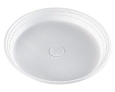 Menüteller rund PREMIUM 1 teilig, 22 cm, Mikrowellentauglich, weiß, 100 Stk.