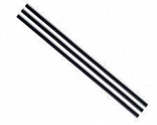 Rührstäbchen und Trinkhalm für Heiß- und Kaltgetränke, 140mm schwarz, 1000 Stk.