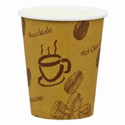 Kaffeebecher Premium, Coffee to go, Pappe beschichtet, 12oz., 300 ml, 50 Stk.
