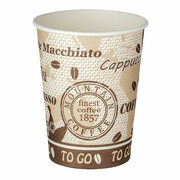 Kaffeebecher Premium, Coffee to go, Pappe beschichtet, 300 ml kompakt, 50 Stk.