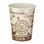 Automatenbecher Coffee to go, 70,3mm Ø, Pappe beschichtet, 180 ml 100 Stk.