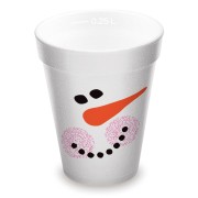 EPS Thermobecher Glühweinbecher Styroporbecher