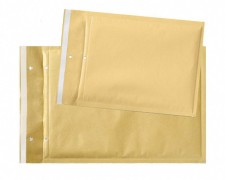 BUDGET Luftpolstertaschen 1/A-11, 100x165mm, braun, 200 Stk.