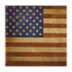 Motivservietten 3-lagig, 33 x 33 cm, Stars & Stripes, Vintage Look, 20 Stk.