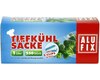 ALUFIX Tiefkühlsäcke, 1 Liter, 17x27 cm, mit 5 Verschlussklips, 250 Stk.