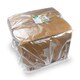 BIONATURE Hamburgerboxen PLUS kraft braun Fettbarriere 19,5x13,5x10cm, 50 Stk.